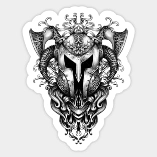 The Armor of a Viking Sticker